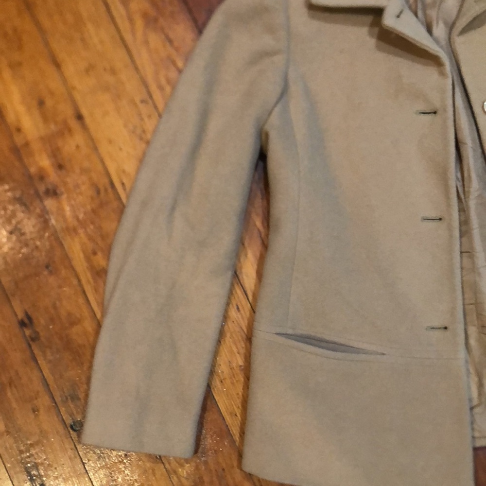 Cashmere blend pea coat - Picture 4 of 9